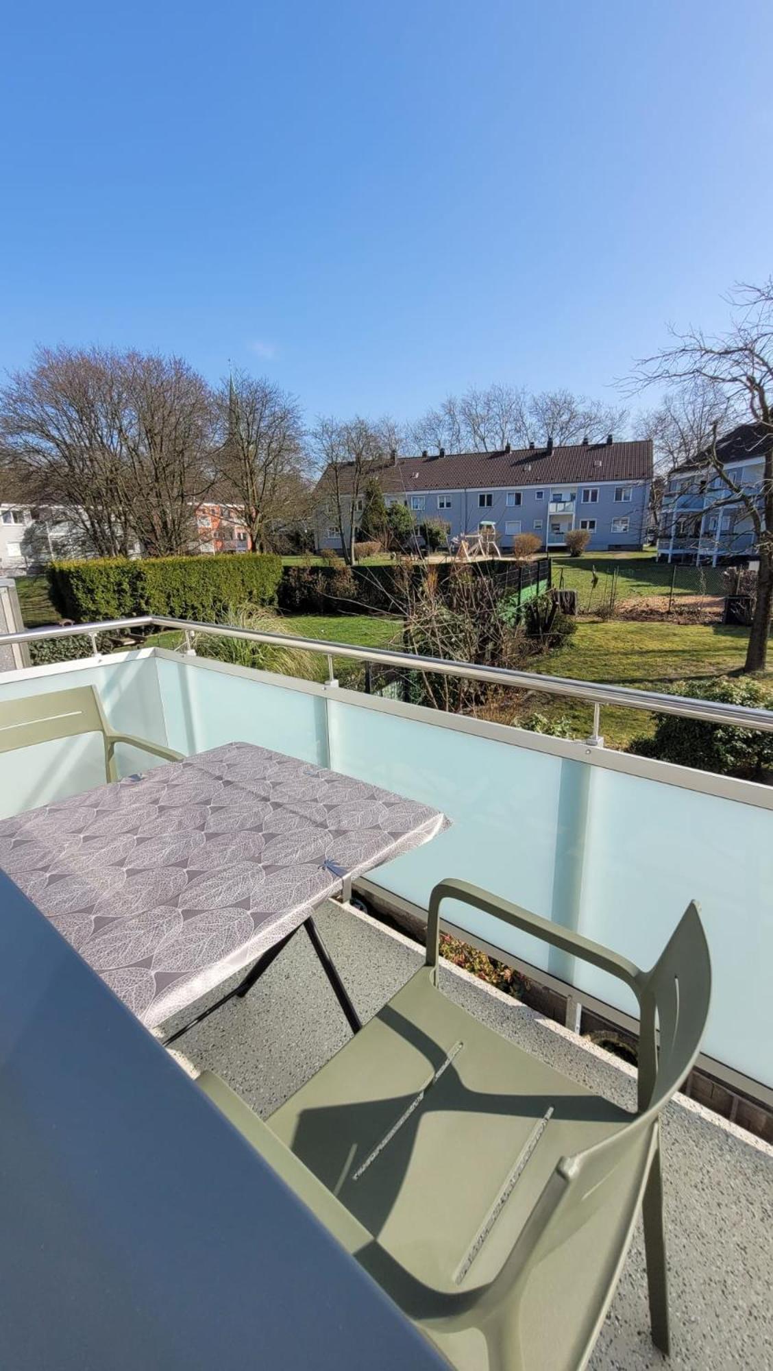 Ruhig Gelegene 2-Zi Fewo, Wallbox, Balkon Essen Exterior foto